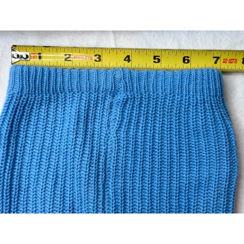Mac Henry Sweater Outfit Boy Set Blue Stripes Teddy Bears Cardigan Top 12M Vtg - Picture 9 of 10
